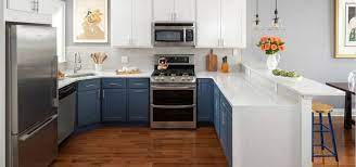 For modern kitchen cabinet look, the painted finish is a good choice, while traditionalists may want to go for an antiqued finish. Kitchen Cabinet Colors Sebring Design Build