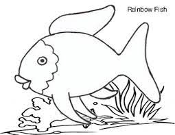 Print out the file on a4 or letter size cardstock. Rainbow Fish Template By Teacher Nanay Teachers Pay Teachers