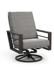Brayden Studio Niles High Back Rocker Chat Swivel Patio Chair With Sunbrella Cushions In 2020 Patio Chairs Sunbrella Cushions Swivel Rocker Chair