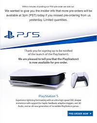 Ps5 hardware accessories games playstation plus playstation now deals & features. Lbabinz On Twitter London Drugs Will Have More Playstation 5 Consoles Available To Pre Order Today At 3pm Pdt