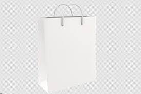 Empty Shopping Bags Vector Design Bag Mockup Shopping Bag