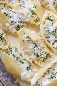 Chicken Aflredo Stuffed Shells With Homemade Sauce Lil Luna