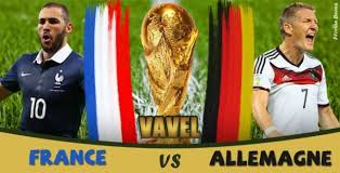La france et l'allemagne s'affrontent ce soir à munich pour leur premier match de l'euro de football. Live Coupe Du Monde 2014 Le Match France Allemagne En Direct Vavel Com