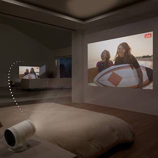 Samsung The Freestyle: Ultramobil und flexibel, KI-generiert
