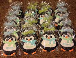 Penguin Favors For Baby Shower Www Trufflepopshoppe Com Penguin Baby Showers Penguin Baby Shower Invitations Baby Bear Baby Shower