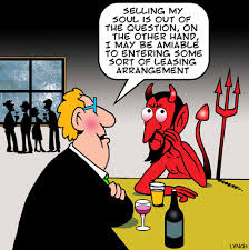 In fact the project i'm working on doesn't involve that version of the devil. Sell My Soul Von Toons Wirtschaft Cartoon Toonpool