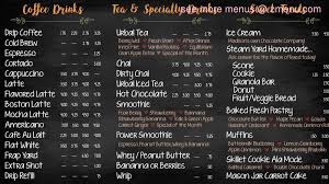 They're being very safe during the pandemic. Online Menu Of Steam Yard Coffee Restaurant Hartland Wisconsin 53029 Zmenu