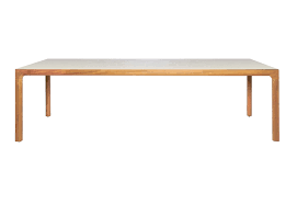 Add a sense of sophistication to your space with a glass dining room table. Illum Teak Dining Table By Tribu Stylepark