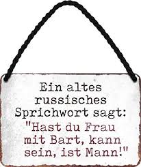 Blechschilder Spruche Manner