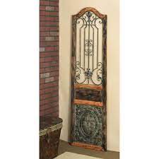 Litton Lane Rustic 72 In Arched Decorative Wall Panel 55832 The Home Depot In 2021 Wood Wall Decor Metal Wall Decor Decorative Wall Panels