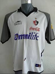 Established on december 15, 2005, the club was founded after the their former owners relocated the san jose earthquakes ' players and staff to houston following the 2005 season. Atlas Away Football Shirt 2001 Sponsored By Omnilife