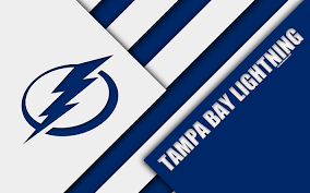 Download Wallpapers Tampa Bay Lightning Nhl 4k Material Design Clearwater Florida Usa Logo Blue Abstraction Lines American Hockey Club National Hocke In 2021 Tampa Bay Lightning Tampa Tampa Bay Lightning Wallpapers