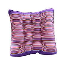 A french bergere chair stands below the desk with a pink back and brown seat trimmed with pink piping over a black and white zebra print rug. Square Cotton Seat Cushion Buttocks Chair Cushion Pads Hot Pink Accessories Com Baby