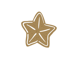 Download Christmas Illustration Brown Star Cookie Graphic By Vijackstudio Creative Fabrica SVG Cut Files