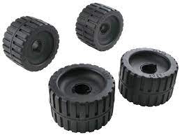 Ce Smith Ribbed Wobble Rollers For Boat Trailers Rubber 3 4 And 1 1 8 Shafts Qty 4 Ce Smith Boat Trailers Boat Trailer Boat Trailer Parts