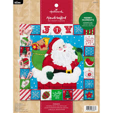 Shop Plaid Bucilla Seasonal Felt Advent Calendar Kit Hallmark Merry Moments 86883 86883 Advent Calendar Kit Felt Advent Calendar Calendar Craft