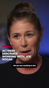 CNN's Chris Wallace talks to actress Maura Tierney about her experience  working with Joe Rogan