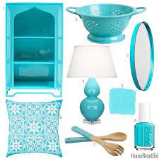 Farbe Der Woche Karibikblau Der Farbe Karibikblau Woche Wohnaccessoires Farben Karibik