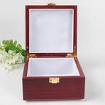 Luxury glossy paint varnish design wooden box perfume box accept custom  logo luxury wood gift box customization