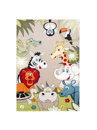 Kinder teppich savona kids farm tiere bunt. Pergamon Kinder Teppich Faro Safari Bunt Tiere In Bunt Gunstig Kaufen Limango