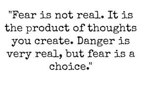 Finest five important quotes about fear images English | WishesTrumpet via Relatably.com