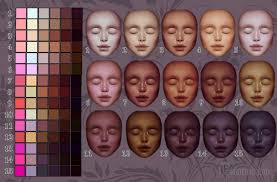 Skin Tones Remake Ii By Enamorte On