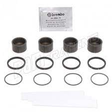 Kit reparation pour 4 pistons d'etrier arrierelucas dunlop sp2559diametre 42mmreference sur les joints plat : Paire D Etriers De Frein Axiaux Monobloc Tailles Masse Sbk Brembo P4 32 36 40mm