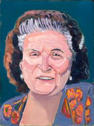 Several paintings in Out of Many, One are of wonderful mothers who made  tremendous sacrifices so that their children could grow up in America. One  is of Paula Rendon, who became a