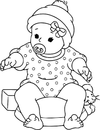 Printable paper doll coloring page.kids paper doll craft. Activity Shelter