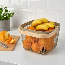 Risatorp Korb Hellolivgrun Ikea In 2020 Ikea Obst Korb