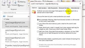 Mail flow rules allow the most flexibility to ensure that only the right messages are allowed. How To Whitelist Email Address In Outlook Youtube
