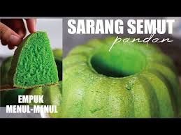 Stgh sdt beking powder 9. Bolu Pandan Lembut Tidak Keset 4 Telur Takaran Sendok