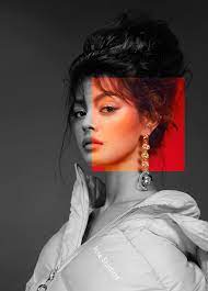 Crystal Earrings Grazia Magazine Fashion Editorial Photo Shoot Portrait Photography Self Portrait Photography Face Photography