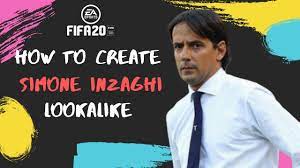 Forvet olarak forma giyen i̇talyan futbolcu. How To Create Simone Inzaghi Fifa 20 Lookalike For Careere Mode Youtube
