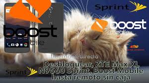 Sep 07, 2021 · i have att and boost mobile. Liberar Desbloquar Zte Max Xl N9560 Sprint Boost Mobile Youtube