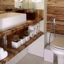 Prateleiras Em Baixo Da Pia Decoracao De Balcao De Banheiro Decoracao De Lavabo Decoracao Banheiro