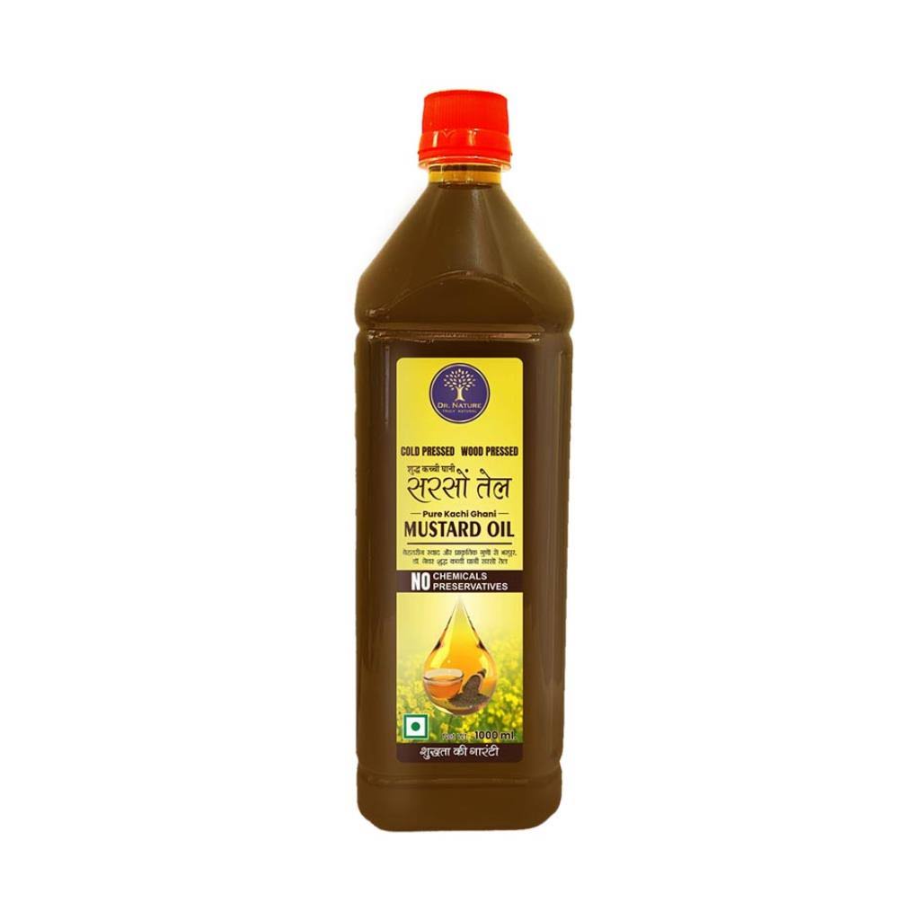 Mustard Oil (कोल्ड प्रेस्ड शुद्ध कच्ची घाणी सरसों का तेल ) product image