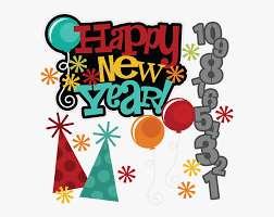 Black And White New Year Clipart Animated Png Images Banners Free Download New Year Clipart New Year Coloring Pages New Years Eve Images