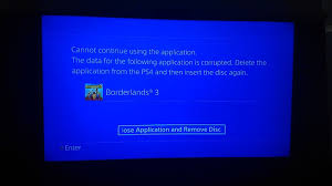 Help Game Data Is Corrupted Not Save Ps4 Pro Borderlands3