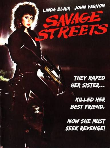 Savage Streets starring Linda Blair, John Vernon, Robert Dryer, Linnea  Quigley in uncut widescreen on DVD