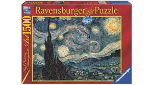 20% off with code julysaving4u. Buy Ravensburger 1500 Piece Van Gogh Starry Night Jigsaw Puzzle Harvey Norman Au
