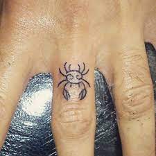 Tattoo sign of the zodiac cancer beattattoo com. Zodiac Cancer Crab Finger Tattoo Girltattoos Cancer Zodiac Tattoo Cancer Tattoos Horoscope Tattoos