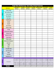You go to gym and do clusters of exercise and workout just to make your fit and healthy. 30 Useful Workout Log Templates Free Spreadsheets