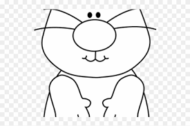 Happy easter bunny face clipart easter gift vector. Bunny Clipart Black And White Bunny Face Black And White Clipart Hd Png Download 640x480 6077696 Pngfind