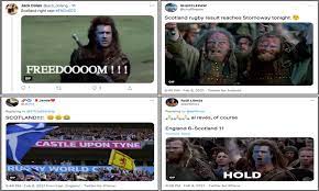 Scotland england texture wood crafts surface finish manualidades woodwind instrument timber wood. Freedooooom Scotland Fans Share Braveheart Heavy Memes After Historic Six Nations Win Over England Daily Mail Online