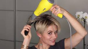 It's a great pixie hairstyle for women with thin hair if your hair grows very fast. Short Hair Tutorial How To Create A Shaggy Pixie Hairstyle Youtube