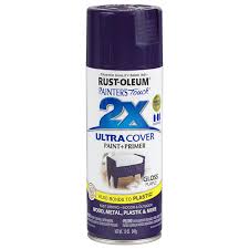 12 Oz Rust Oleum Brands 249097 Purple Ultra Cover 2x Enamel Spray Paint Gloss Spray Paint Enamel Spray Paint Paint Primer Paint Supply