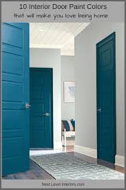 Make A Statement With Color Paint Colors Bedrooms Hall Decor Color Living Room Co Interior Door Colors Painted Interior Doors Interior Door Paint Colors
