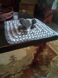 Crochet Elephant Lovey Blanket Ebay