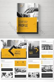 Download The Company Profile And Multi Pages Brochure Ai Free Download Pikbest